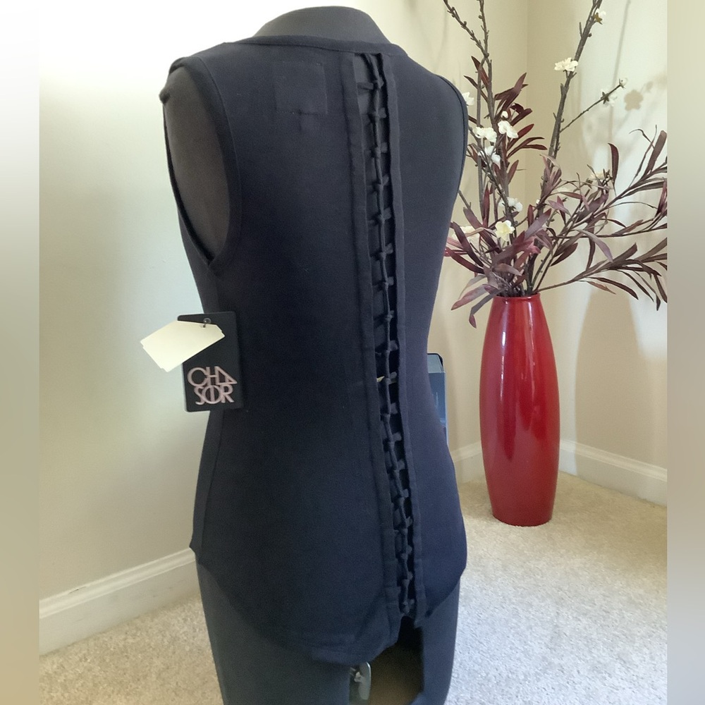 Chaser Black Top w/ Back Detailing
